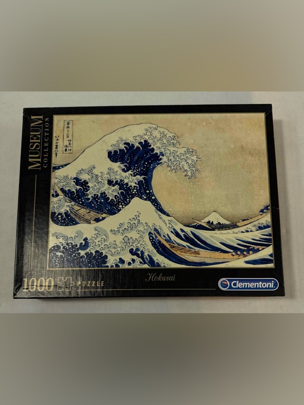Clementoni Hokusai The Great Wave 1000 Piece Jigsaw Puzzle Museum Art